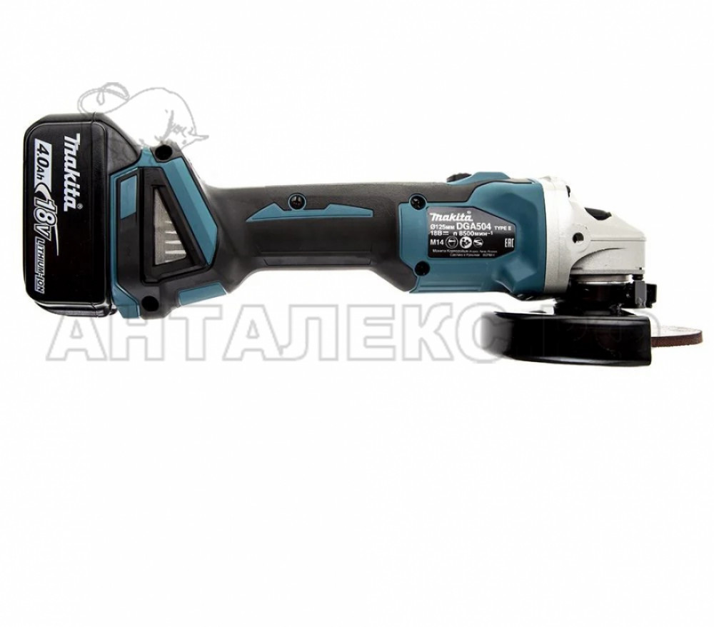 Купить УШМ аккумуляторная Makita DGA 504 RME оптом и в розницу по низким  ценам